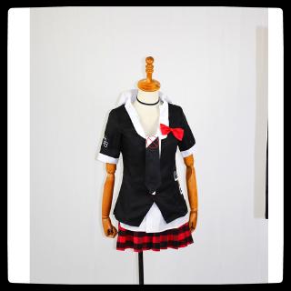 Bộ đồ cosplay Danganronpa: Áo đồng phục và Wig Enoshima Junko cho PS2