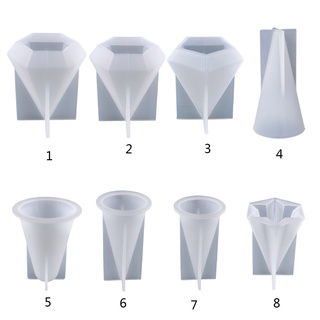 Khuôn Làm Giá Đỡ Nhẫn Hình Kim Tự Tháp Bằng Nhựa Resin DIY