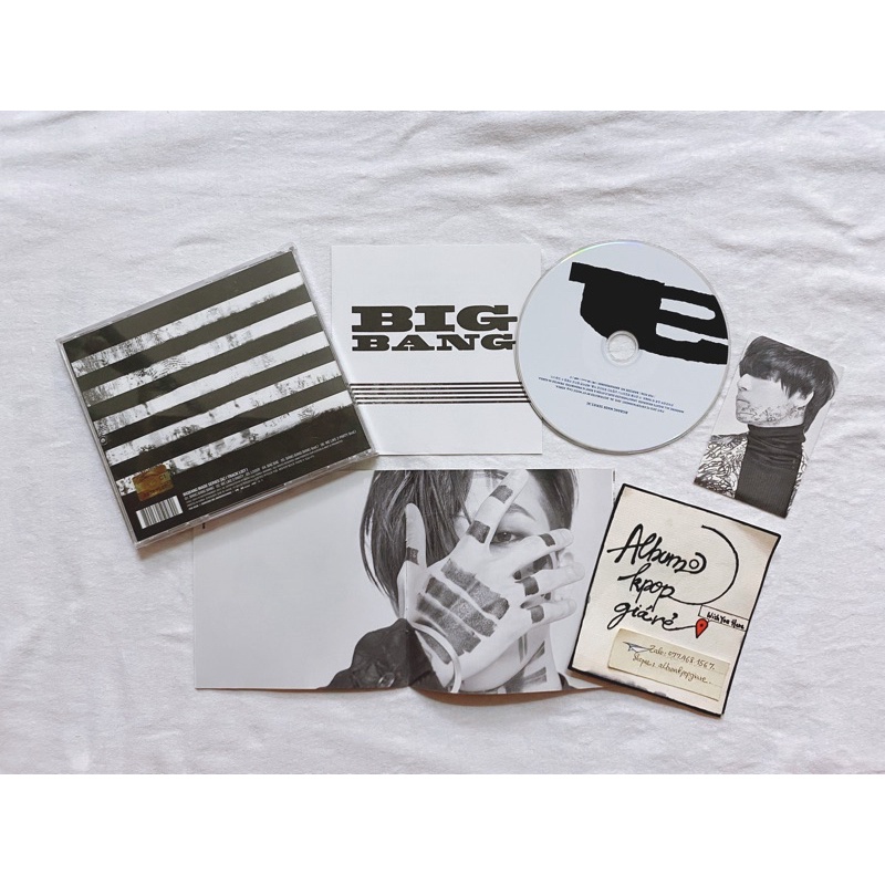 Bigbang album Made Series ver A đã khui seal gồm CD photocard và ...