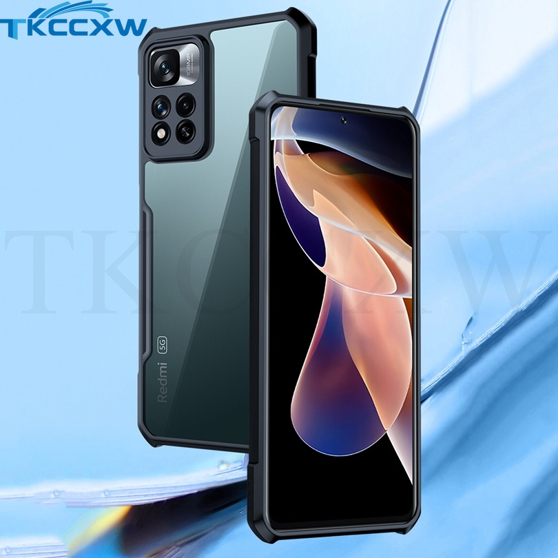 Ốp Điện Thoại Mềm Trong Suốt Chống Sốc Cho Xiaomi Redmi Note 11T 11S 11 Pro+ Poco X4 NFC M4 X4 Pro
