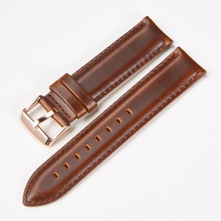 Dây Đeo Đồng Hồ Bằng Da Bò 18mm 20mm 22mm Phong Cách Retro