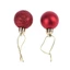 POP 24 Chiếc 3cm Cây Giáng Sinh Trang Trí Baubles Treo Đồ Trang Trí Trang Trí Cho Gia Đình Năm Mới Tiệc Cưới