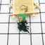 PS1 One Piece Laser Rơm Mũ Luffy Soron Usopp Hoạt Hình Ngoại Vi Chìa Khóa Mặt Dây Chuyền Hai Mặt SP1