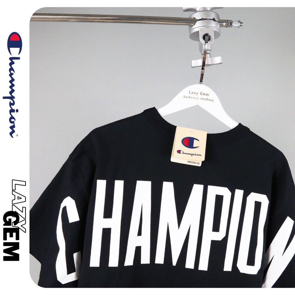 Champion Chính Hãng ] Áo Champion Big Logo Heritage - Authentic 100% Được  Nhập Trực Tiếp Từ Mỹ | Shopee Việt Nam