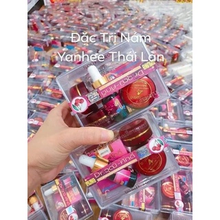 [HÀNG THÁI BAO CHECK] BỘ 5 KEM NAM CHUYEN SÂU THÁI LAN CHERRY ĐỎ