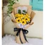 Bó hoa 7 bông hướng dương sáp tặng quà lễ tốt nghiệp [ hình shop tự chup ]