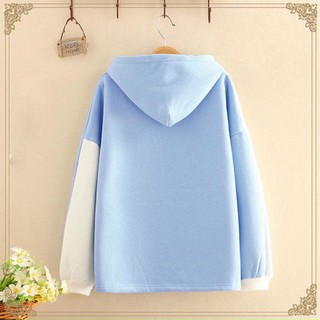 [FREESHIP TOÀN QUỐC] ÁO KHOÁC NỮ FORM RỘNG DỄ THƯƠNG, ÁO KHOÁC NỈ THU ĐÔNG HÌNH MÈO CON UNISEX NAM NỮ DƯỚI 52KG