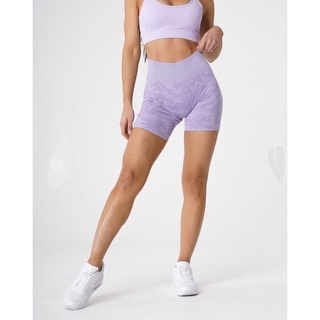 Quần ngắn thể thao tập gym,yoga nữ nvgtn Camo chất thun dệt kim dày dặn co giãn thấm hút tốt (camo)