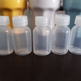 [FREESHIP TỪ 50K] Bộ 10 Chai nhựa 5ml nắp vặn trắng hoặc nắp nhỏ mắt vàng siêu xinh