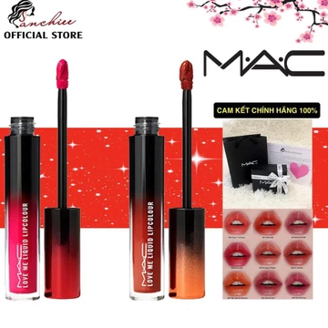 [Mới ra Mắt 2021] Son MAC kem chứa dưỡng ẩm MAC Love Me Liquid Lipcolour - Liquid Lipstick 3.1ml ྇