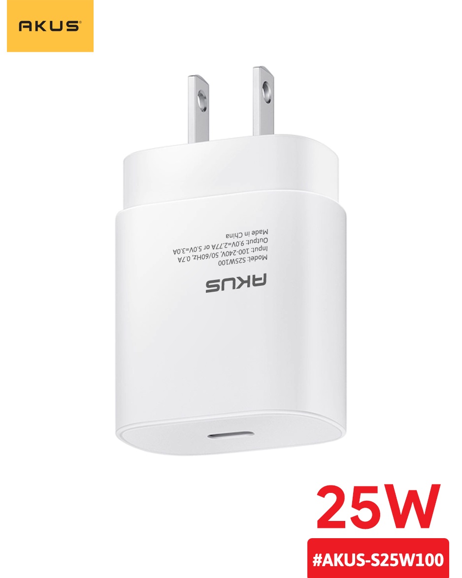 Mô tả Củ sạc 25w sạc nhanh AKUS-S25W100 - HÀNG CHÍNH HÃNG - 3