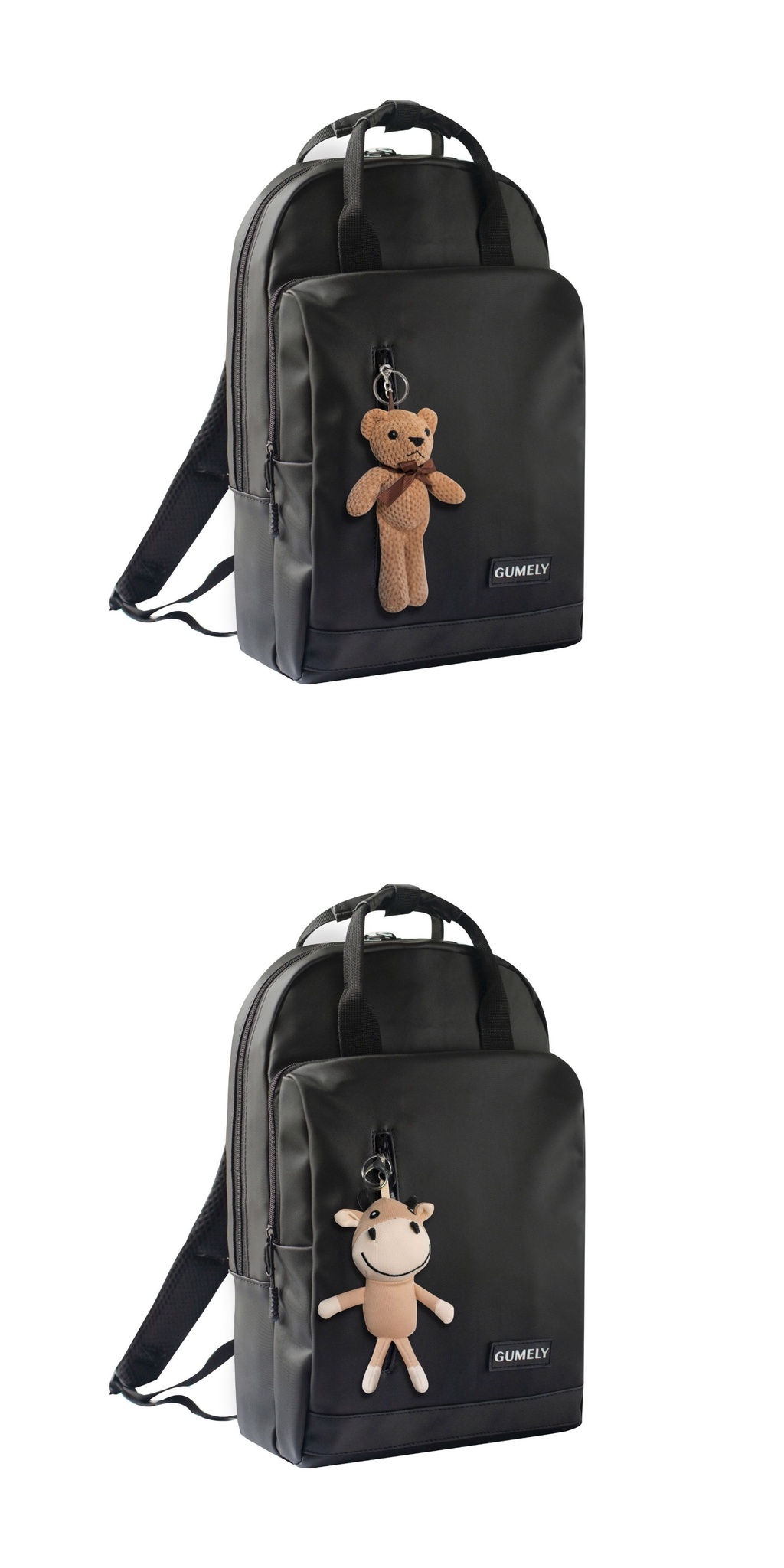 Mô tả Balo nữ dễ thương cute để laptop nhiều ngăn charm treo đi làm đi học GU06-1 Gumely ViAnh Store - 2