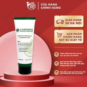 Sữa Rửa Mặt Làm Sạch Sâu, Phục Hồi Da Caryophy Portulaca Cleansing Foam 150ml