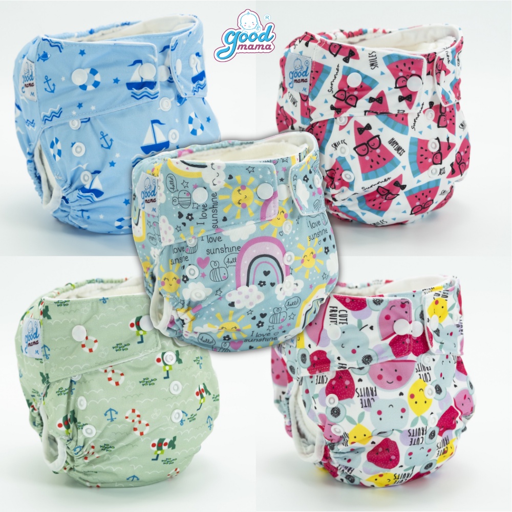 Combo 5 bộ bỉm vải Goodmama + Quà tặng | Shopee Việt Nam