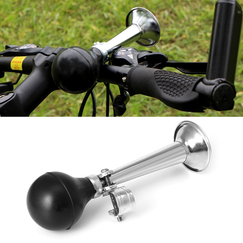[SUIT] Xe đạp đi xe đạp Retro Metal Air Horn Hooter Bell Bugle Trumpet Honking Bóng đèn