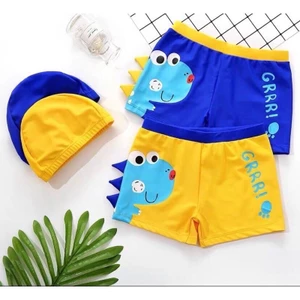 - SET QUẦN BƠI BÉ TRAI KÈM NÓN (hình mẫu thật )