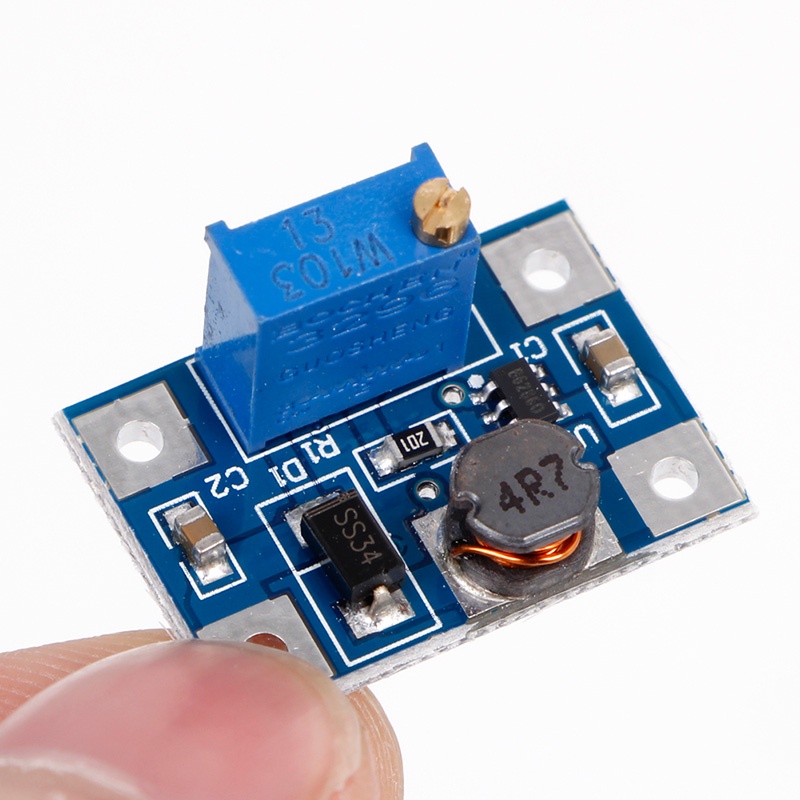 HL DC-DC 2-24V sang 2-28V 2A SX1308 Mô-đun nguồn có thể điều chỉnh Bước lên Bộ chuyển đổi tăng cường