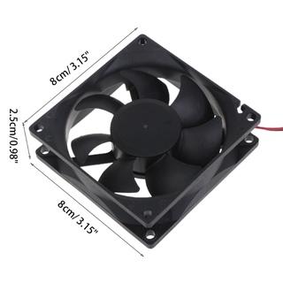 Com * Vòng bi tay 80mm cho quạt làm mát không chổi than DC 5V 12V 24V 80x80x25mm XH2 54 2