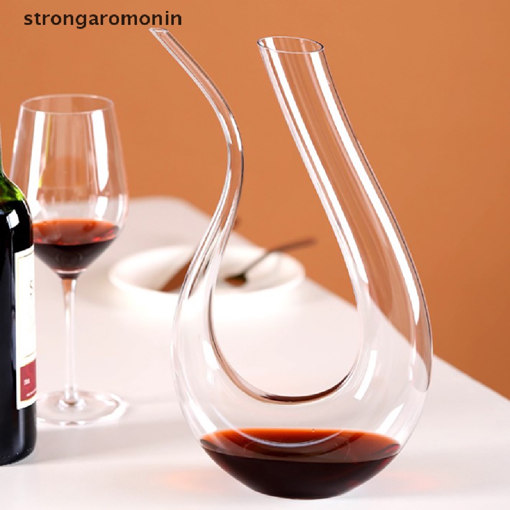 Bình rót rượu vang hình chữ U bằng pha lê độc đáo thanh lịch