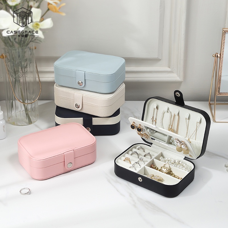 Hộp đựng trang sức Casegrace có giá đỡ tiện lợi tùy chọn màu sắc