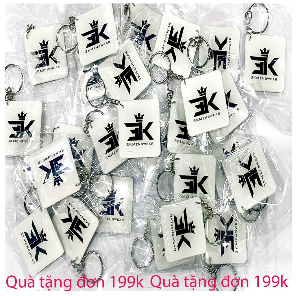Móc Chìa 3KMEN phong cách quà tặng kèm đơn hàng