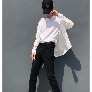 Thắt lưng unisex phong cách ulzzang Hàn Quốc, dây nịt lưng khóa kim bản 3cm da PU cho nam nữ TL90