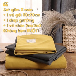 Bộ chăn ga gối Ký túc xá TC M2T Bedding, drap giường bọc nệm Hàn Quốc dành cho giường tầng