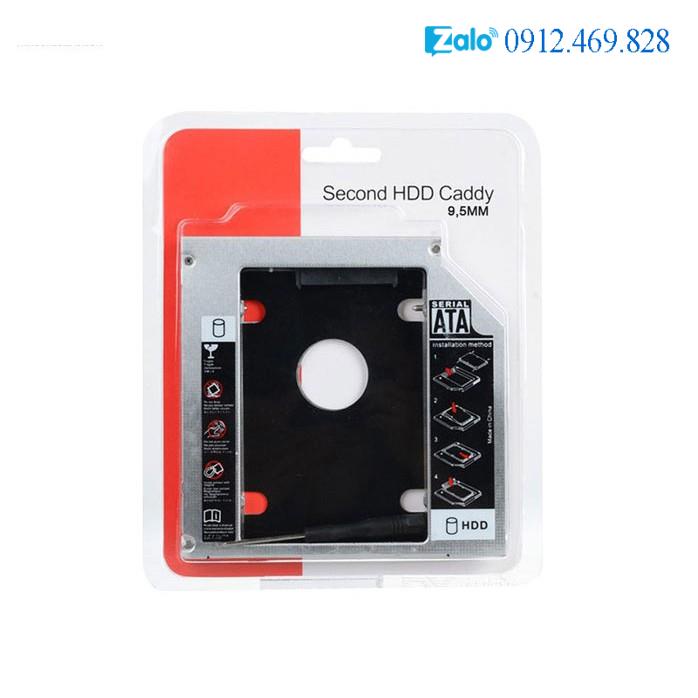 Lắp Ổ cứng HDD SDD 2.5 Inch vào khay DVD CD laptop - Caddy Bay - Box ổ ...