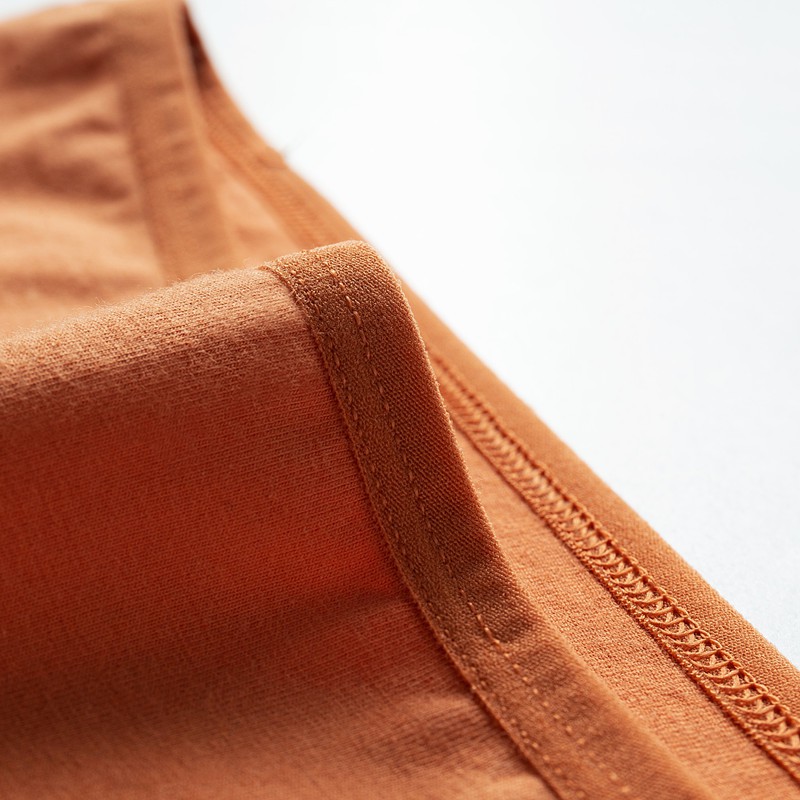 Quần Lót Cotton Không Đường May Màu Trơn 9 Màu Tuỳ Chọn Cho Nữ