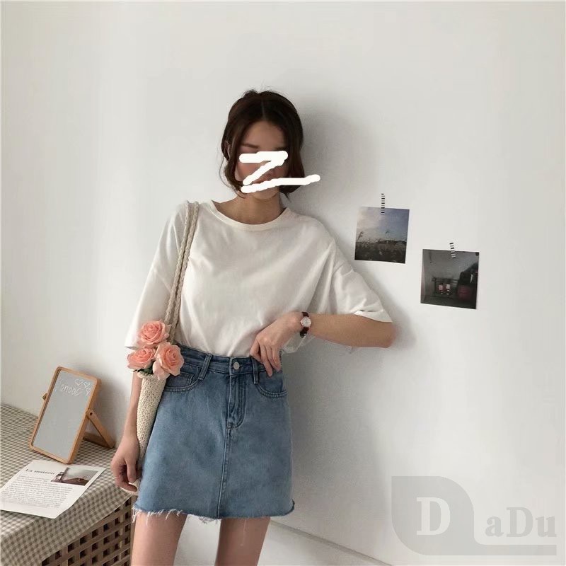 Ảnh Chân Váy Ngắn Dáng Chữ A Lưng Cao Chất Liệu Cotton Thời Trang Cho Nữ 3