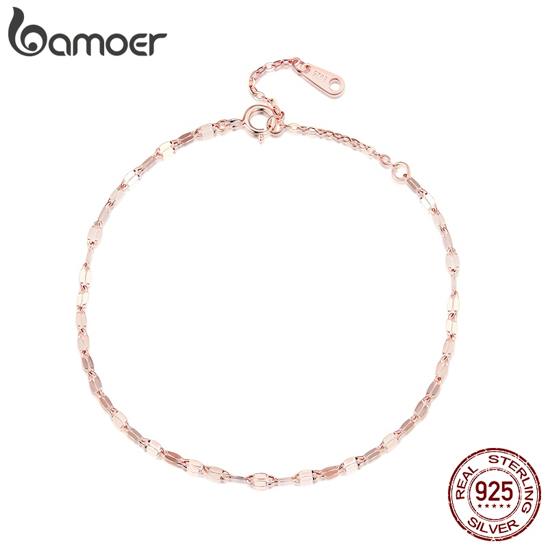 Vòng đeo tay BAMOER bạc 925 thời trang cho nữ