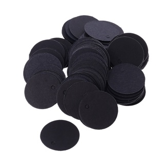 100 Thẻ giá tiền/ tem bằng giấy kraft trơn 2cm