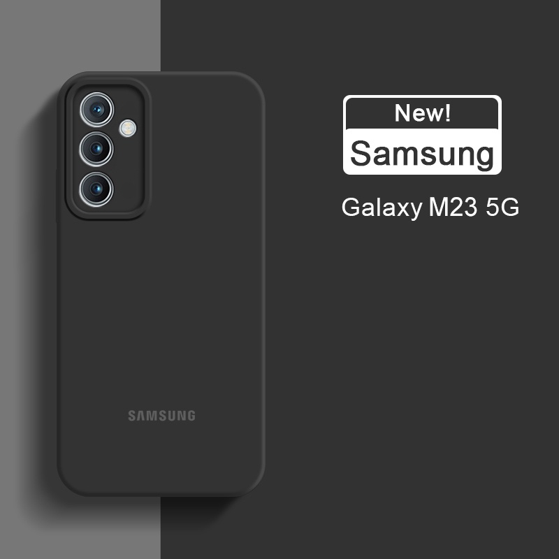 Ốp Điện Thoại Silicon Mềm Màu Kẹo Thời Trang Mới Cho Samsung Galaxy M23 M52 M33 M53 F23 5G M31 M21 M30S A04 4G M13 5G