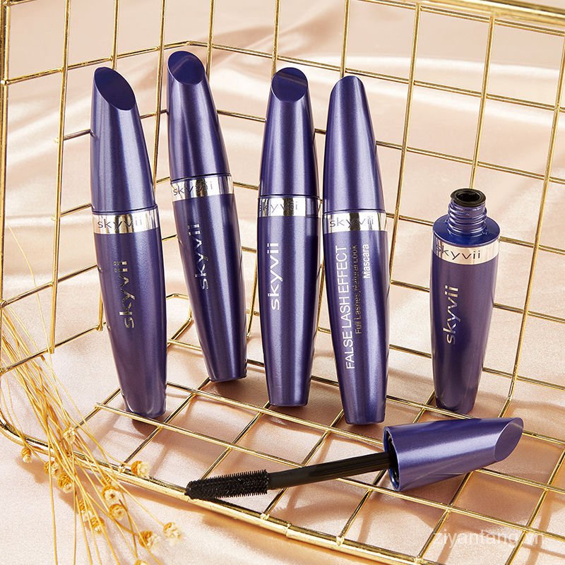 Mascara uốn cong làm dài lông mi chống mồ hôi không dễ nhòe lâu M.B.skyvii6001