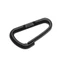 NEWIDEA 10 / 20 Chiếc D Carabiner Nhựa Đen Nylon Packback Khóa Móc Khóa