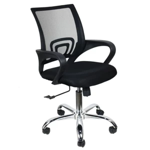 Ghế Xoay văn phòng chân mạ, lưng lưới Hòa Phát GL113M Chính hãng