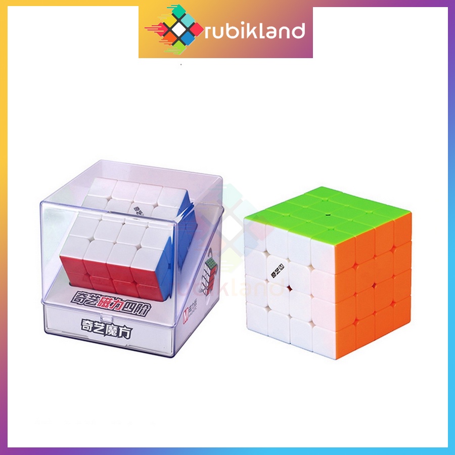 Rubik 4x4 Nam Châm QiYi MS Magnetic Stickerless Rubic 4 Tầng Đồ Chơi ...