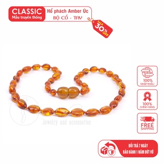 Vòng cổ Amber Úc cho bé 0-10 tuổi  VCOL1MN