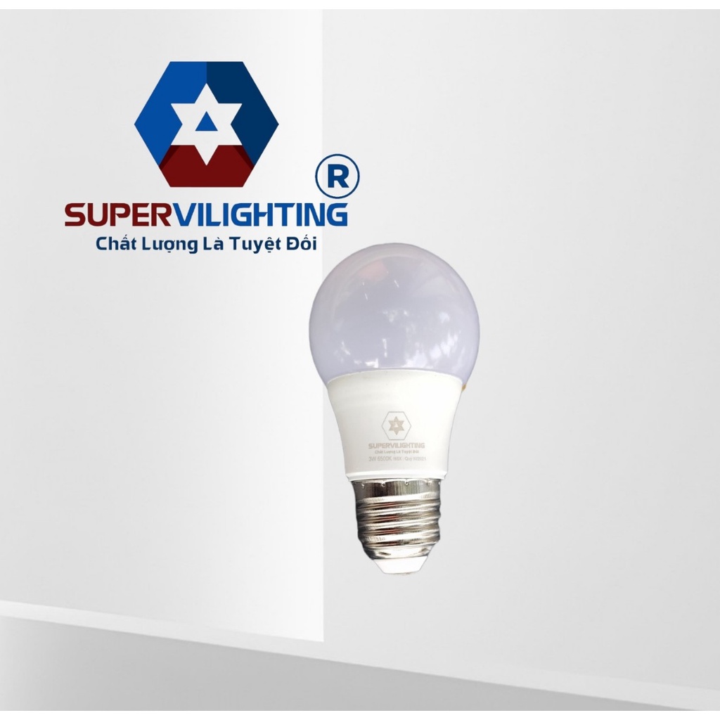 Ảnh Buld tròn SuperVilighting, MS: BuT-357912-DM, Cs 3-9W, Đèn lấy sáng, trang trí phòng khách, bếp,hiên , Bảo hành 24 tháng 3