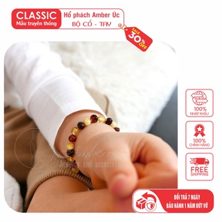 Vòng tay Amber Úc cho bé 0-10 tuổi  VTM4M2