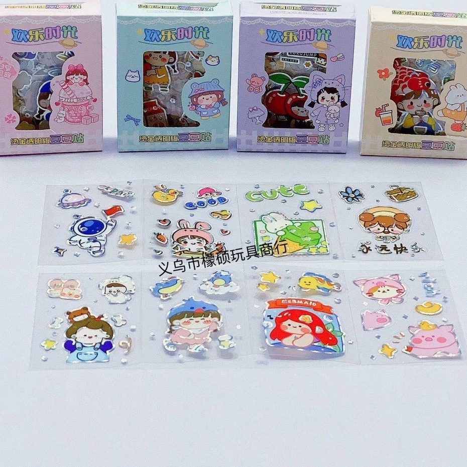 Hộp sticker 8 tấm viền trắng | Shopee Việt Nam