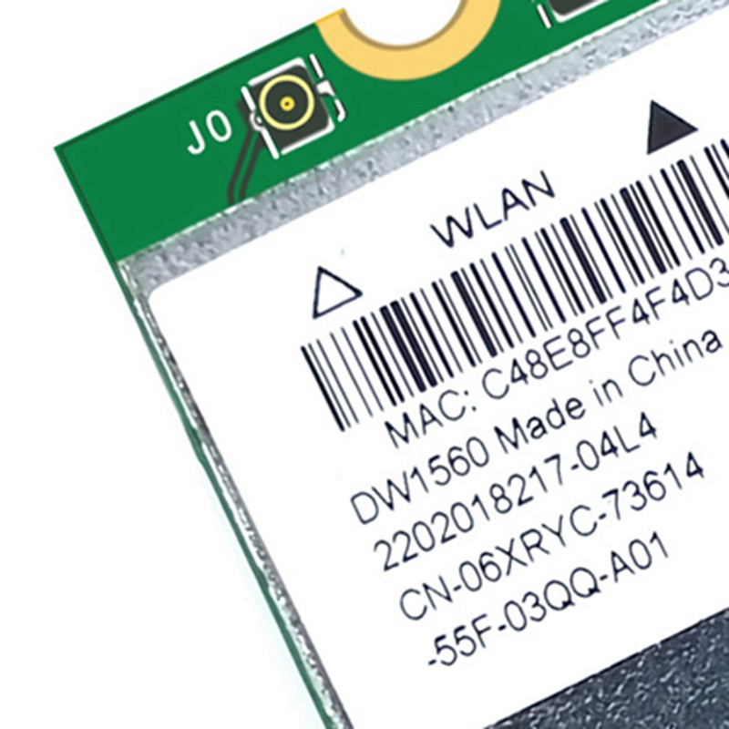 BCM94352Z DW1560 M.2 Bộ chuyển đổi Wifi Thẻ không dây 1200Mbps 802.11Ac 2.4Ghz / 5G Bluetooth 4.0 NGFF Card cho hệ điều hành