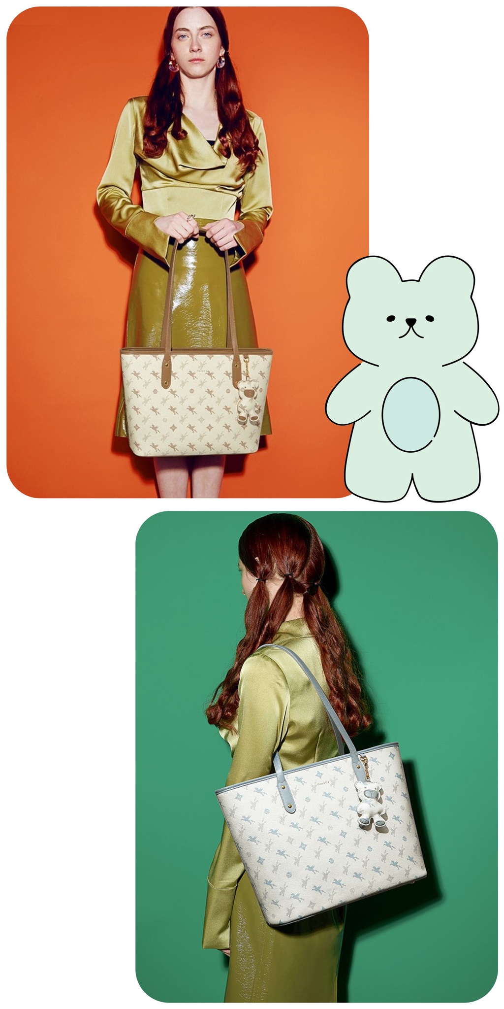 Mô tả Túi Tote Bag nữ Nucelle size to dễ thương thời trang đi học đi làm ViAnh Store 1171966 - 2