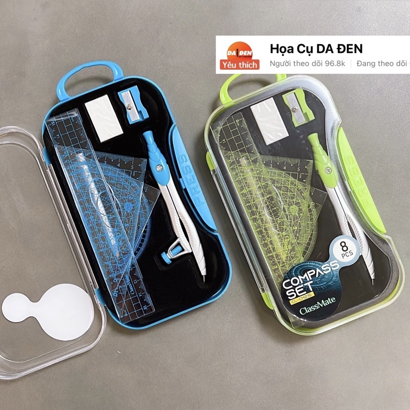 [DA ĐEN] Bộ Compa 8 Món Classmate CL-CM215 | Shopee Việt Nam