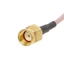 Cáp kết nối BTM RP SMA Nữ sang F Nữ RG316 RP SMA-F Cáp lắp ráp