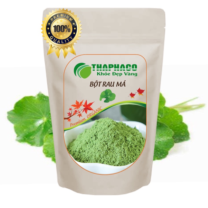 [HCM] Bột Rau Má Nguyên Chất  100g Nghiền Mịn Uống Làm Đẹp Dưỡng Da THAPHACO