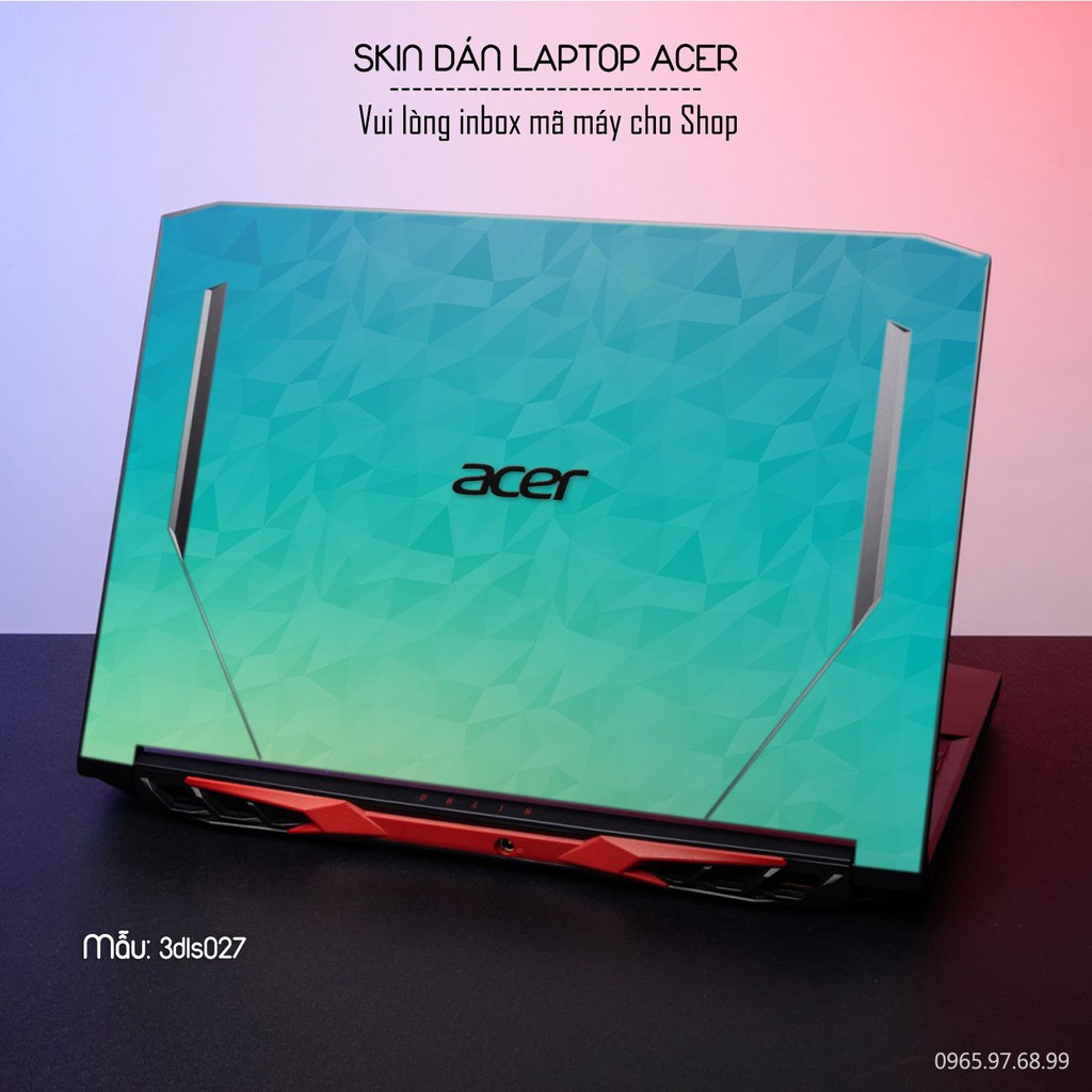 Dán decal cho các dòng Laptop Acer in màu Gradient cực đẹp