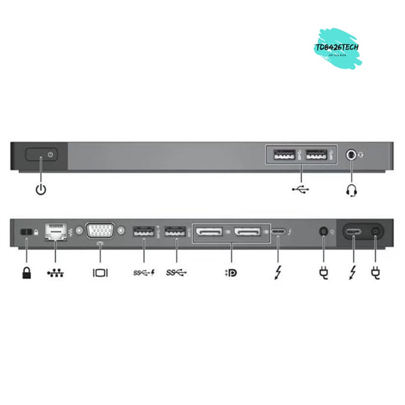Dockingstation HP Elite Thunderbolt 3 Dock HSTNN-CX01 günstig | ESM