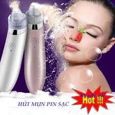 Máy hút mụn mini 5 chế độ cực mạnh kèm 4 đầu hút BEAUTY SKIN N8030 hàng siệu xịn-cao cấp sạc pin-bảo hành 12 tháng