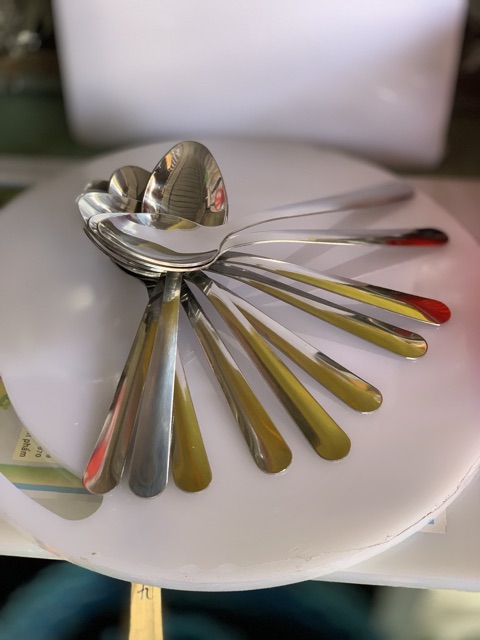 SET 10 MUỖNG INOX DÀY ( LOẠI TỐT )